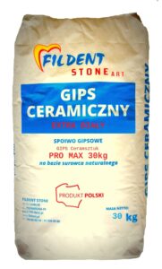 Gips Ceramiczny-Ceramsztuk PRO MAX 25kg DARMOWA DOSTAWA PRZY ZAMÓWIENIU 2szt GIPSU!!!!